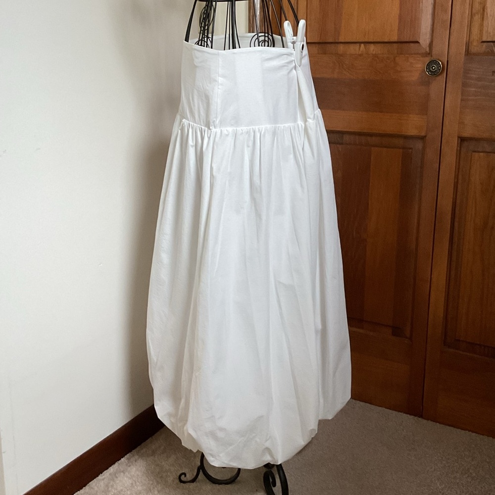 Rita Ora Primark White Maxi Skirt, 10, New - Picture 3 of 6